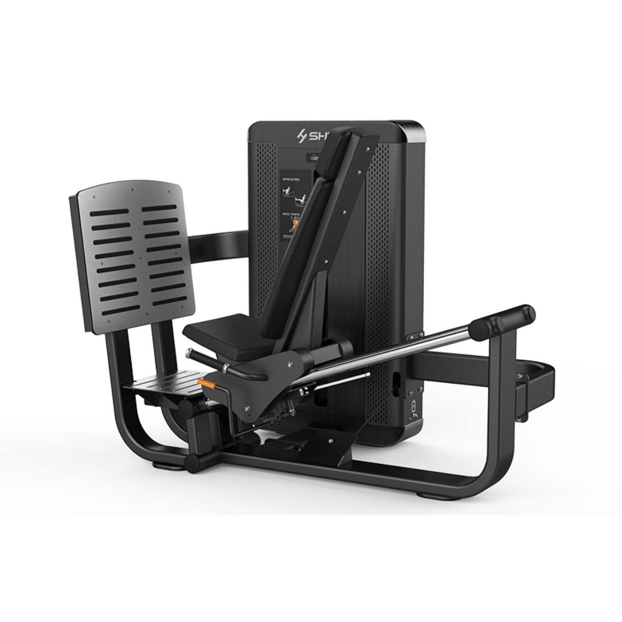 SH-G8805 - Selectorized Seated Leg Press zur Stärkung der Beinmuskulatur.