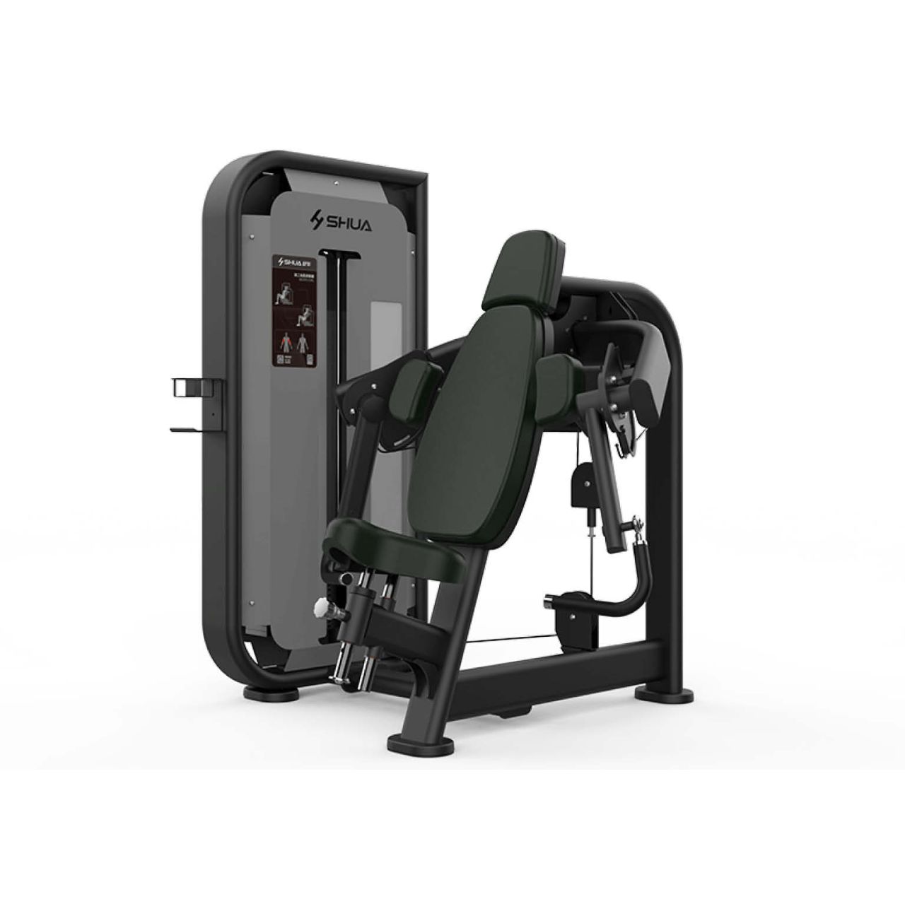 SH-G6807 - Selectorized Biceps Curl für gezieltes Training des Bizeps.
